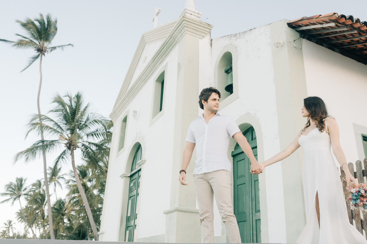 Ensaio de casal em Carneiros.