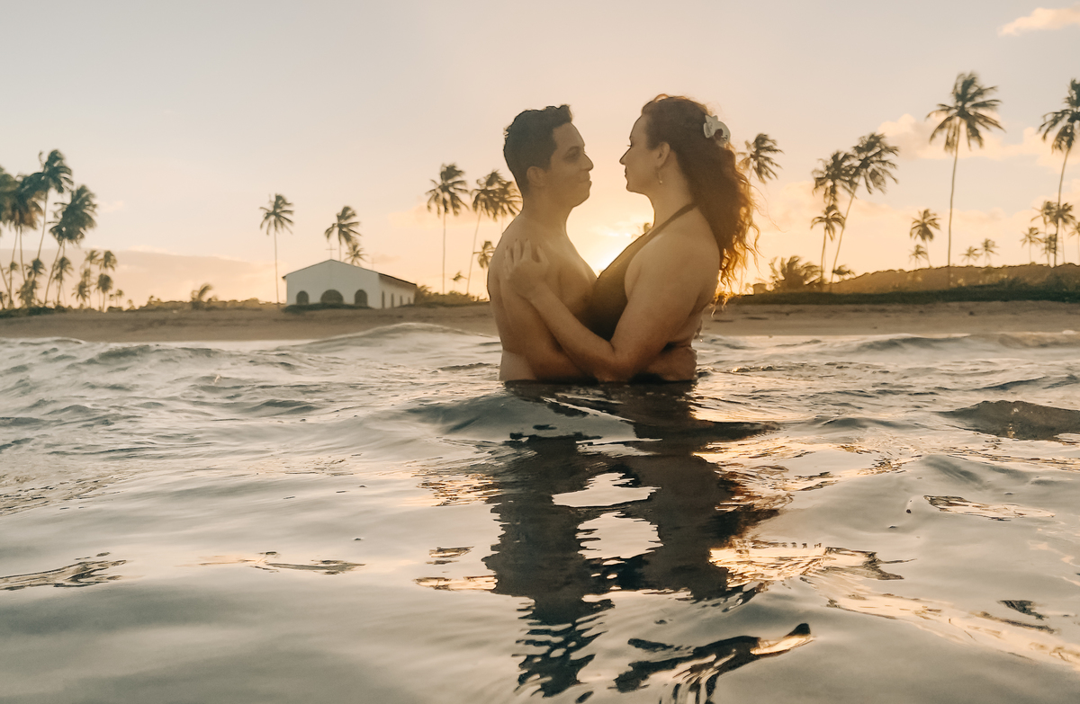 Ensaio de casal em Milagres.