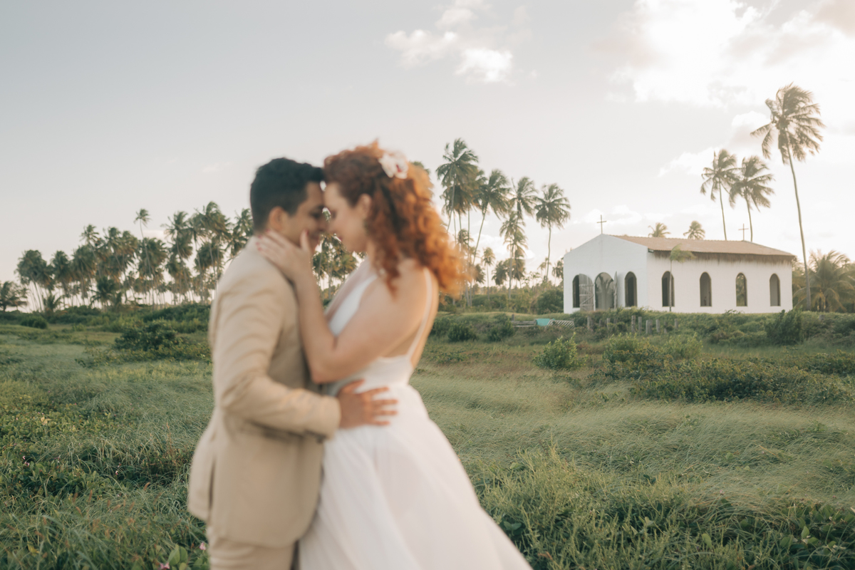 Ensaio de casal em Milagres.
