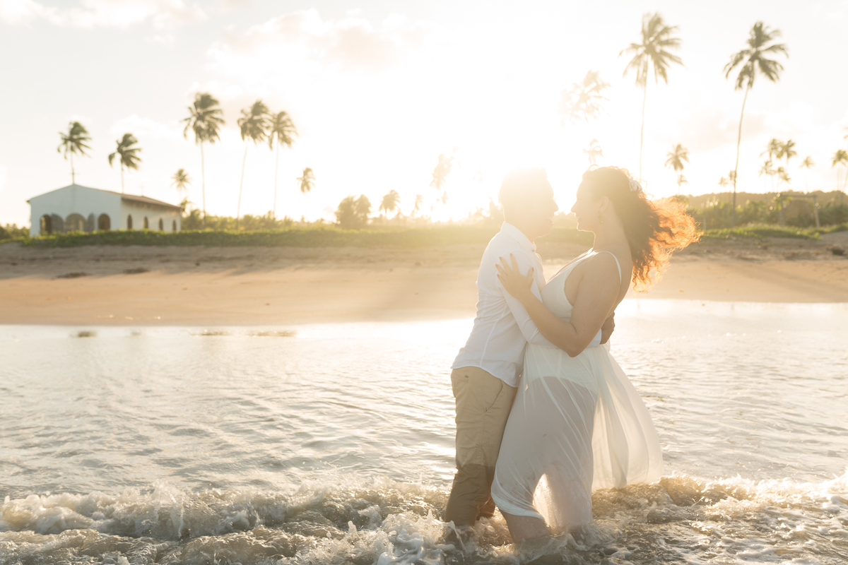 Ensaio de casal em Milagres.