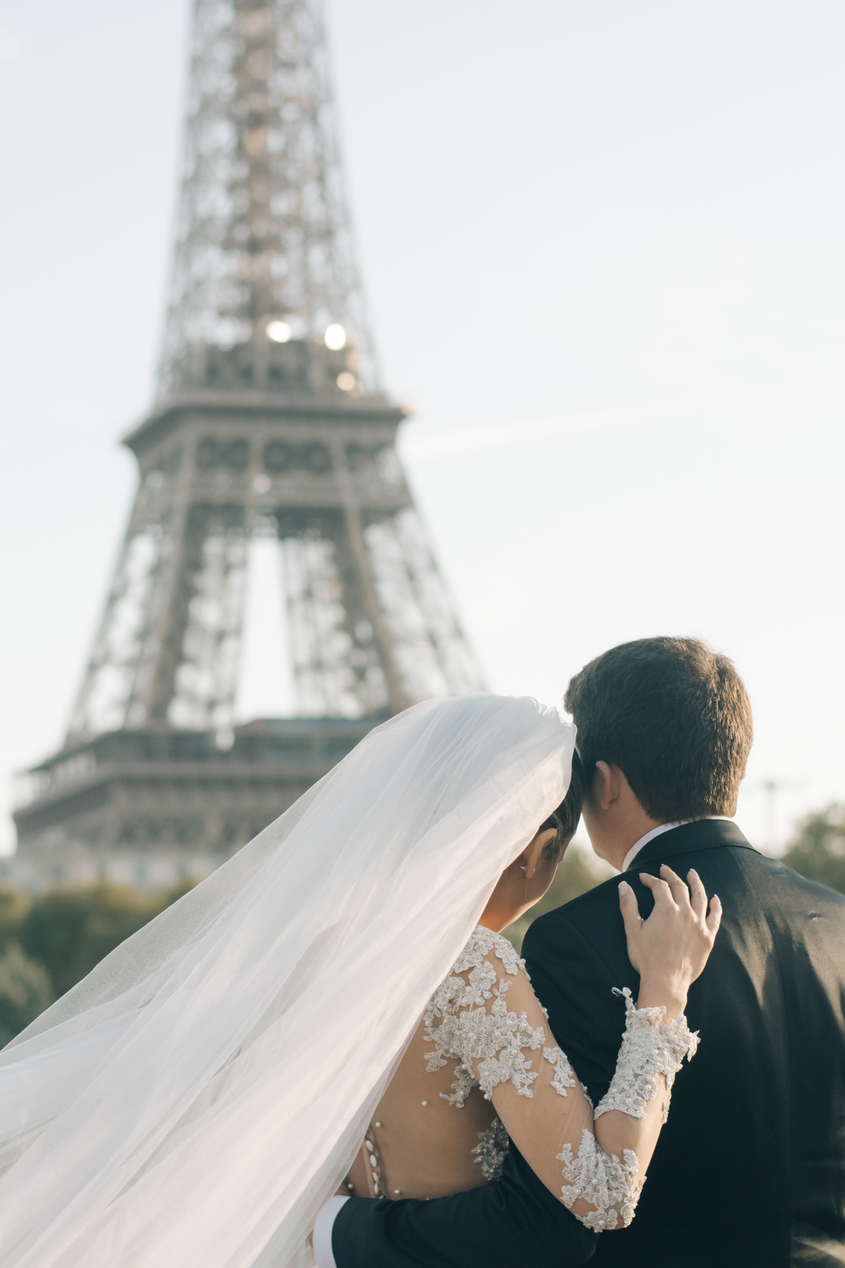 Ensaio de casal em Paris.
