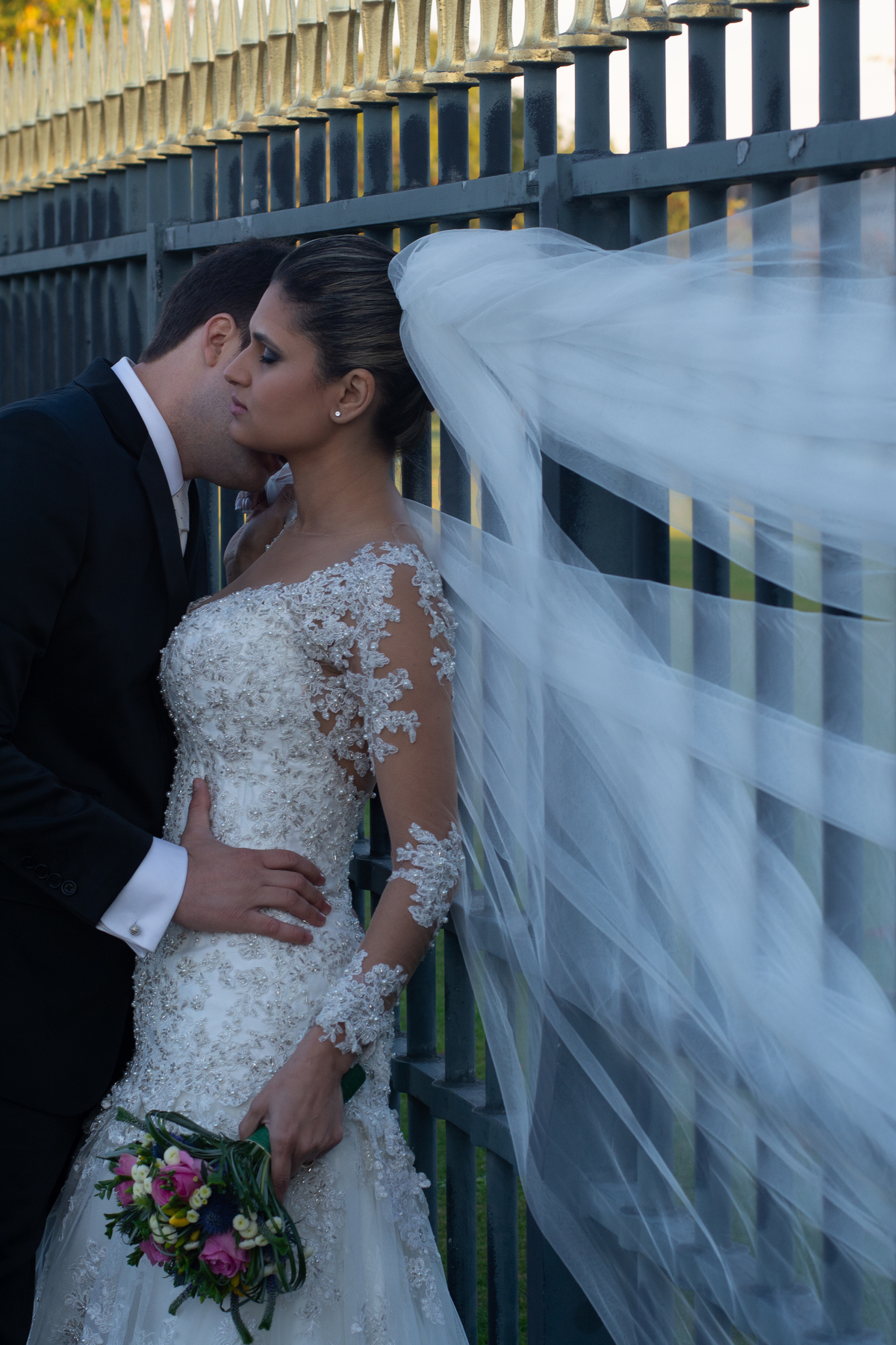 Ensaio de casal em Paris.