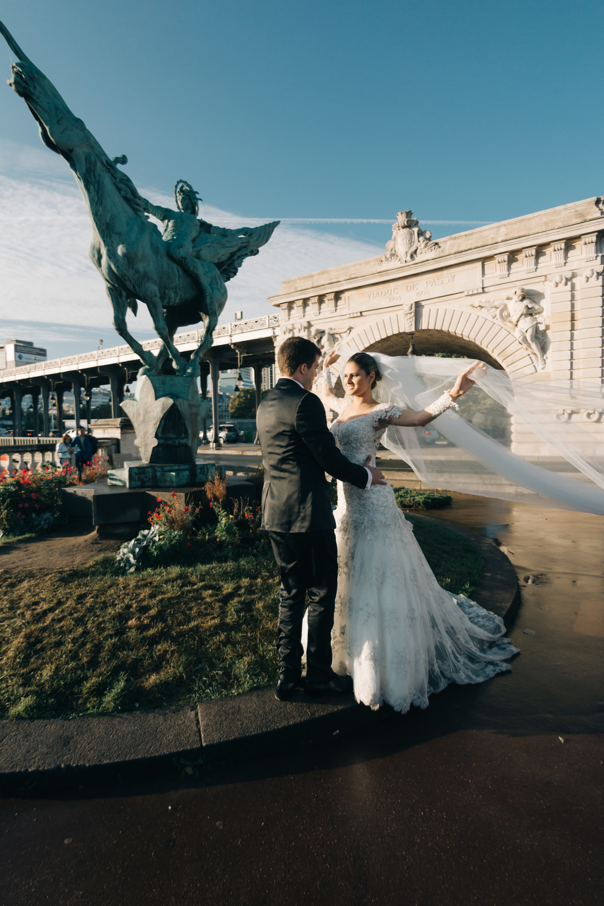 Ensaio de casal em Paris.