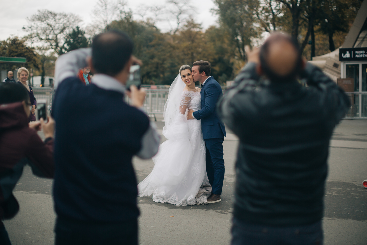 Ensaio de casal em Paris.