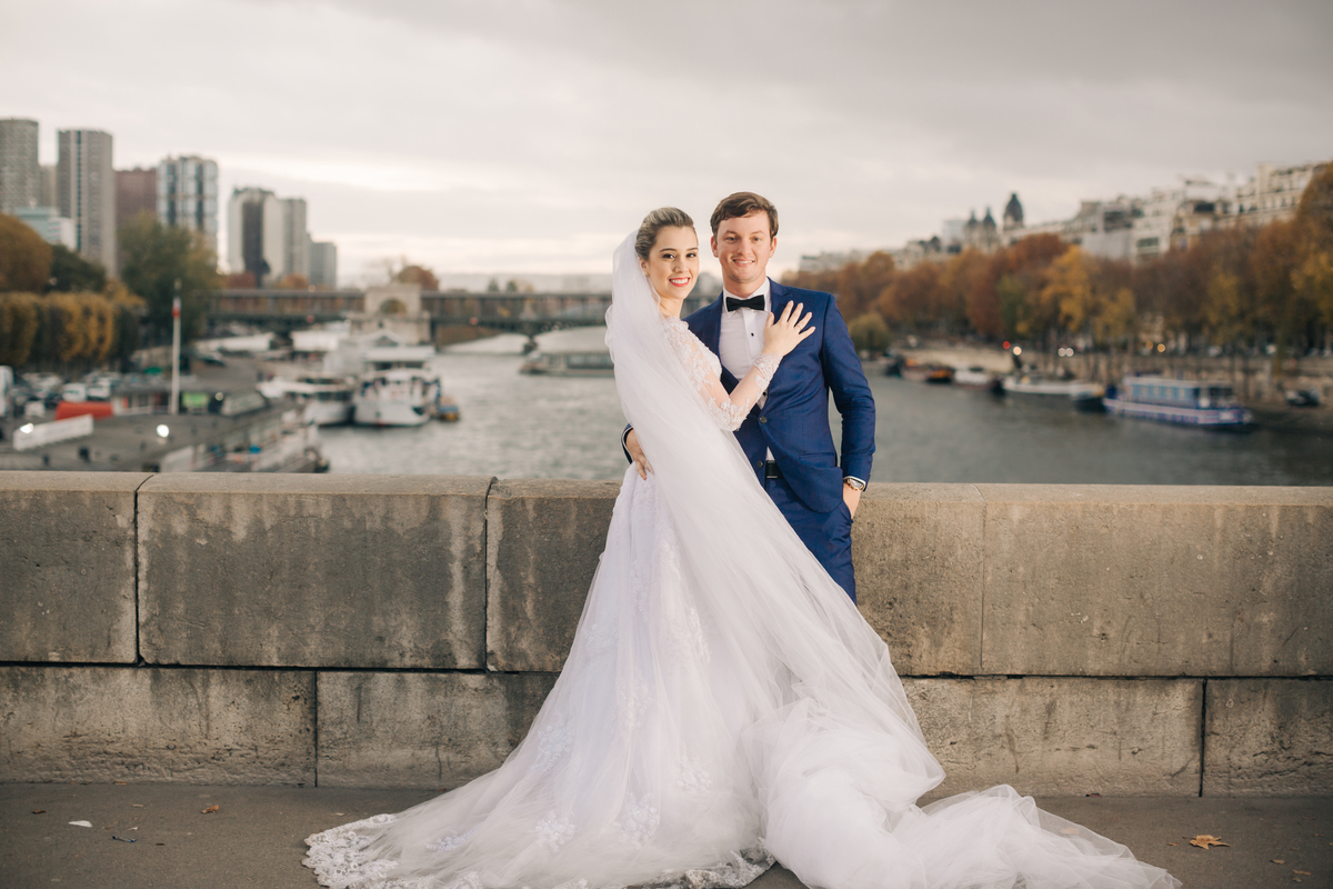 Ensaio de casal em Paris.