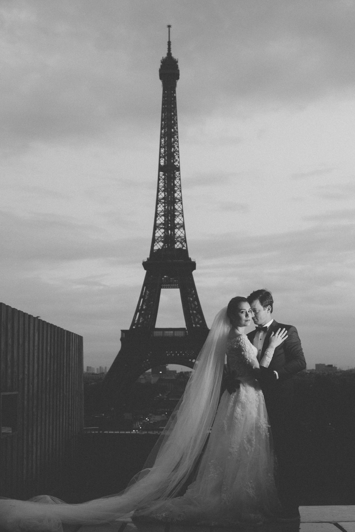 Ensaio de casal em Paris.