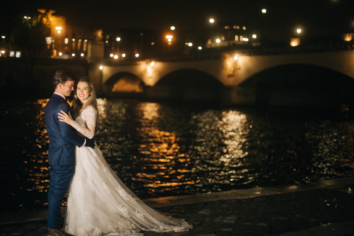 Ensaio de casal em Paris.