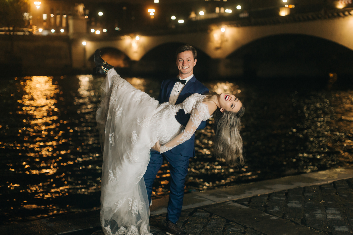 Ensaio de casal em Paris.