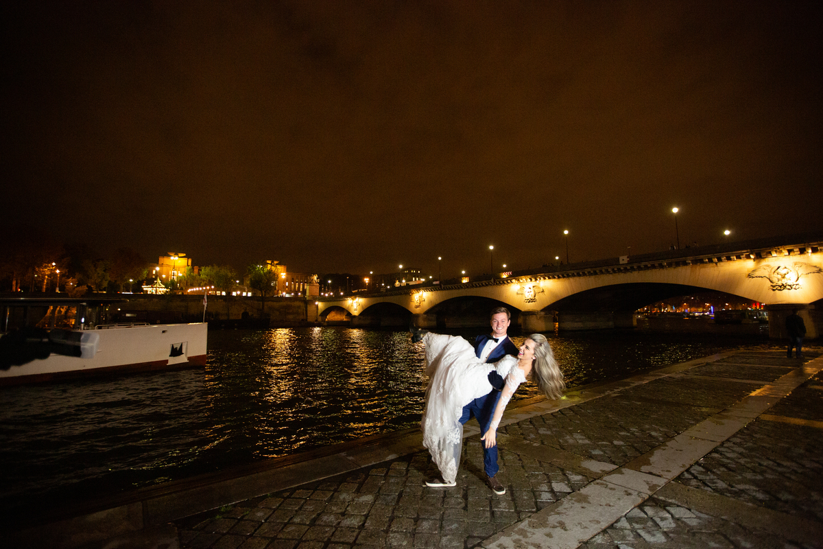 Ensaio de casal em Paris.