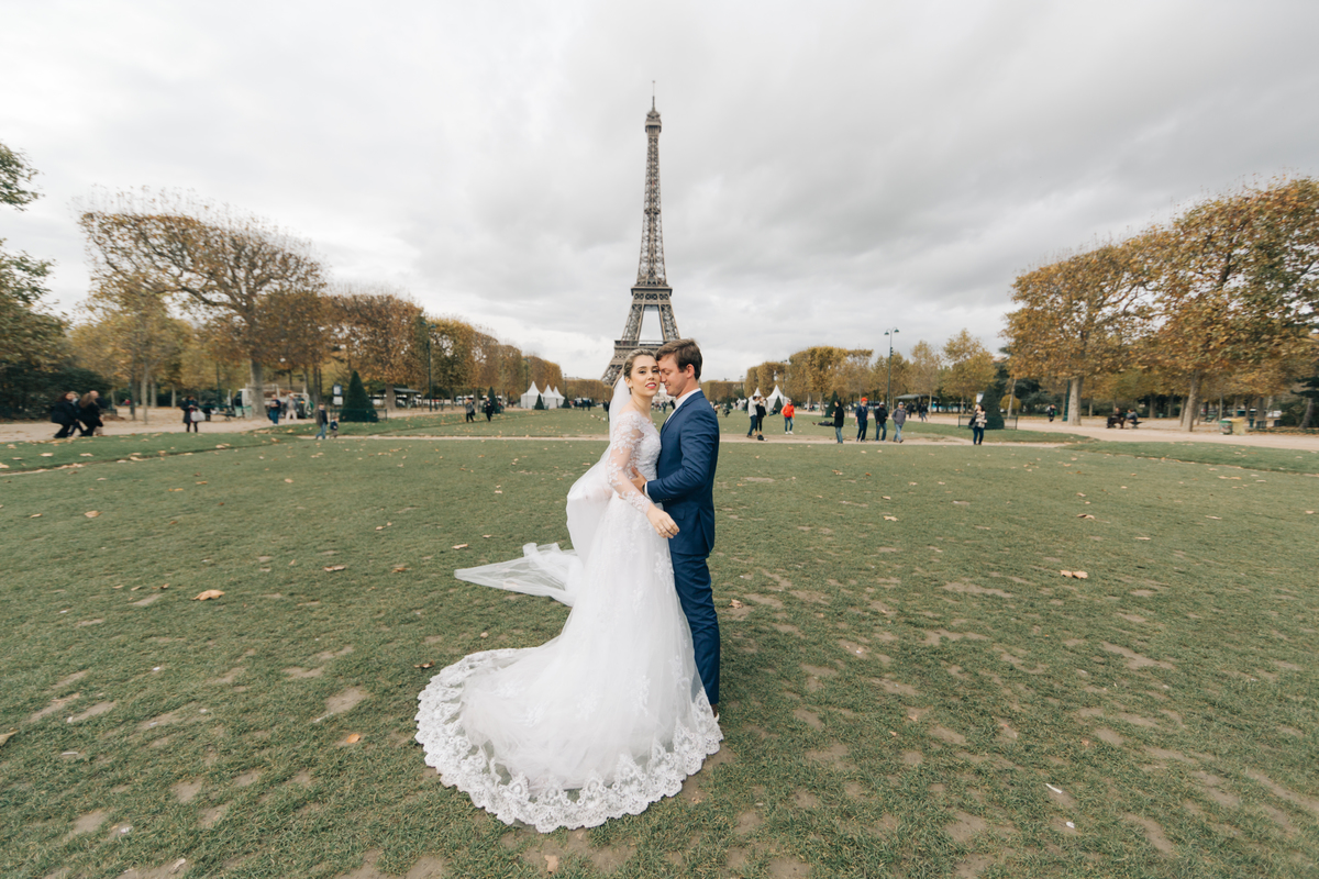 Ensaio de casal em Paris.