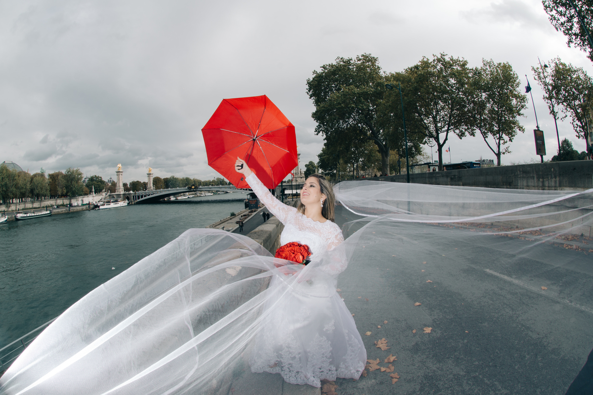 Ensaio de casal em Paris.