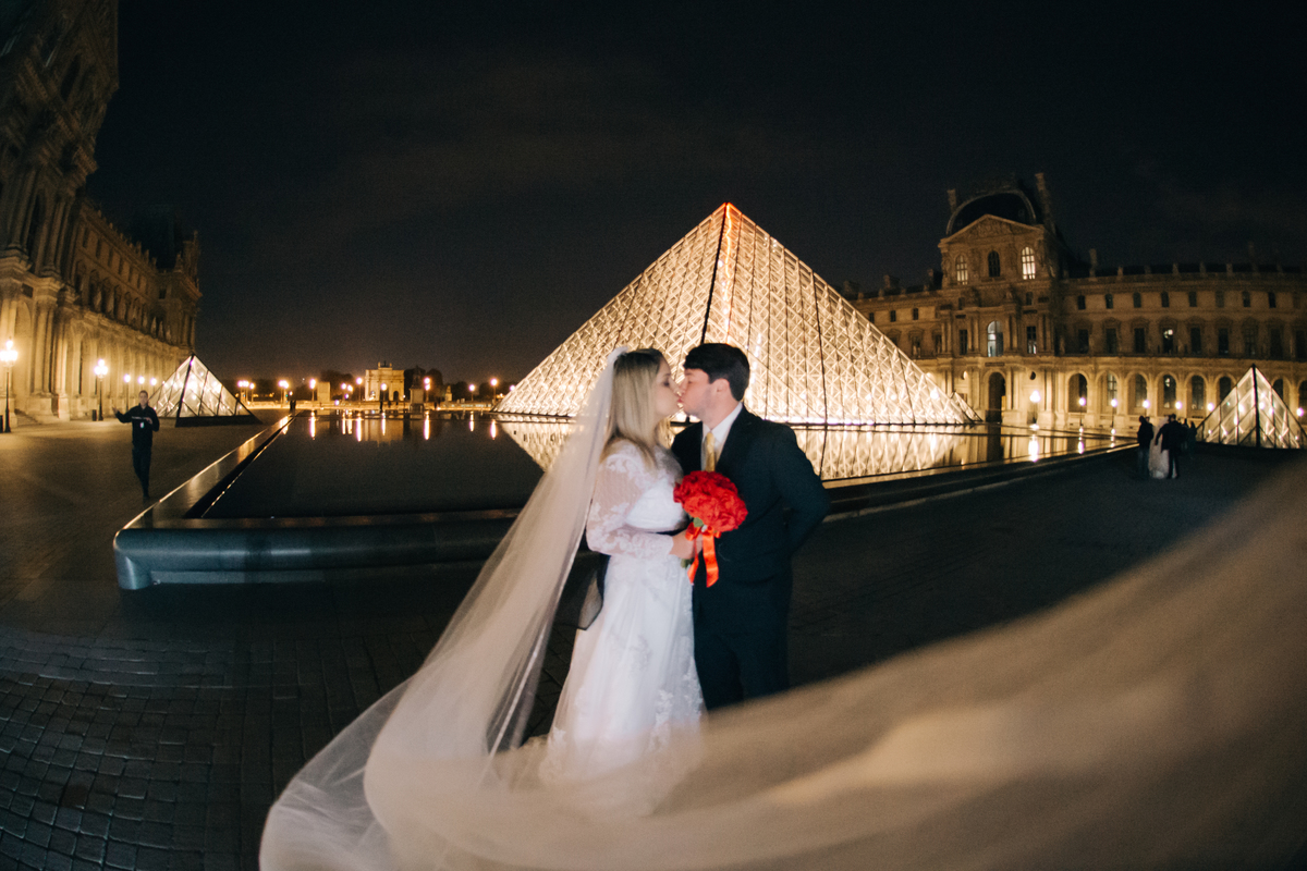 Ensaio de casal em Paris.