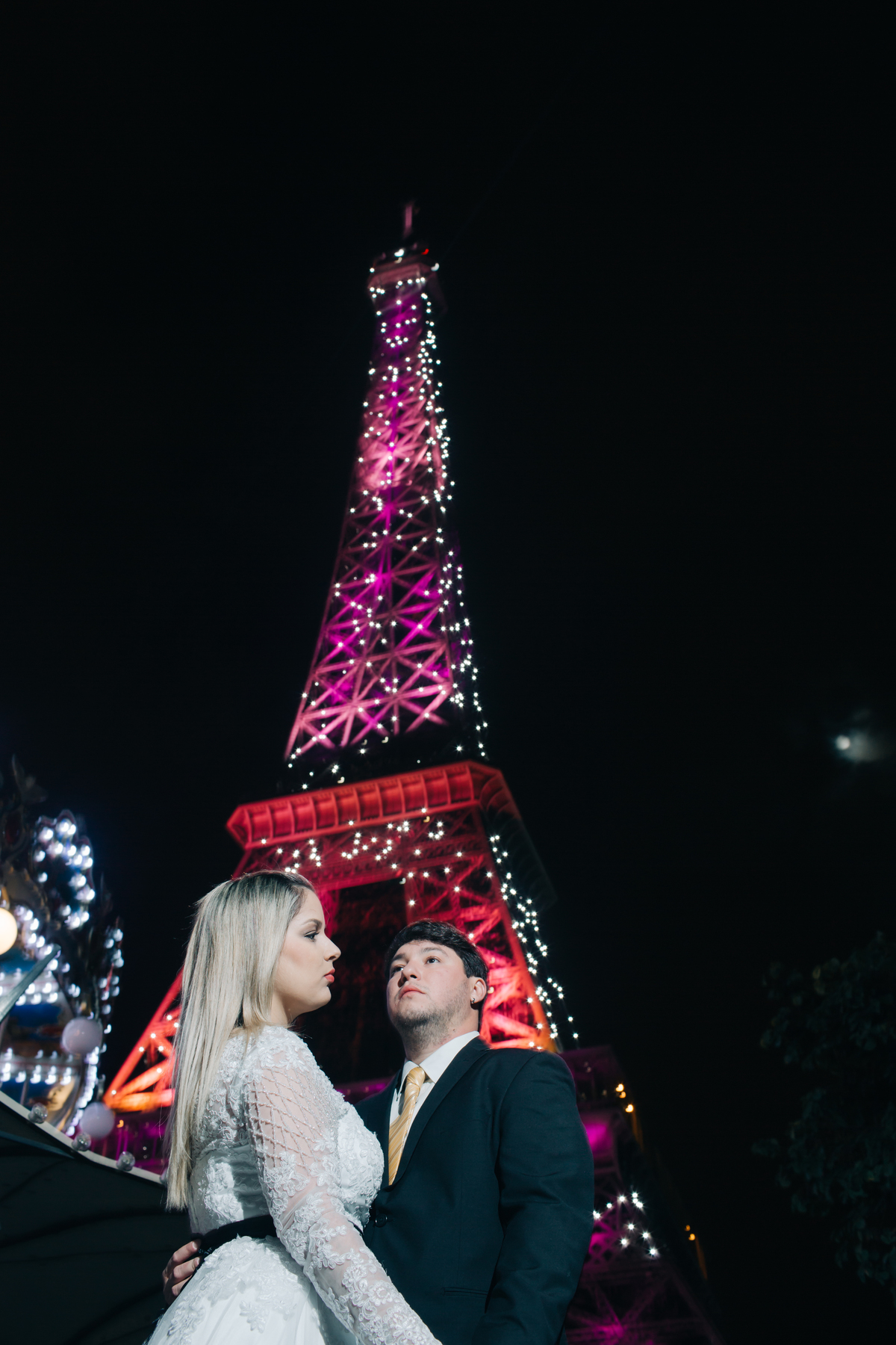 Ensaio de casal em Paris.