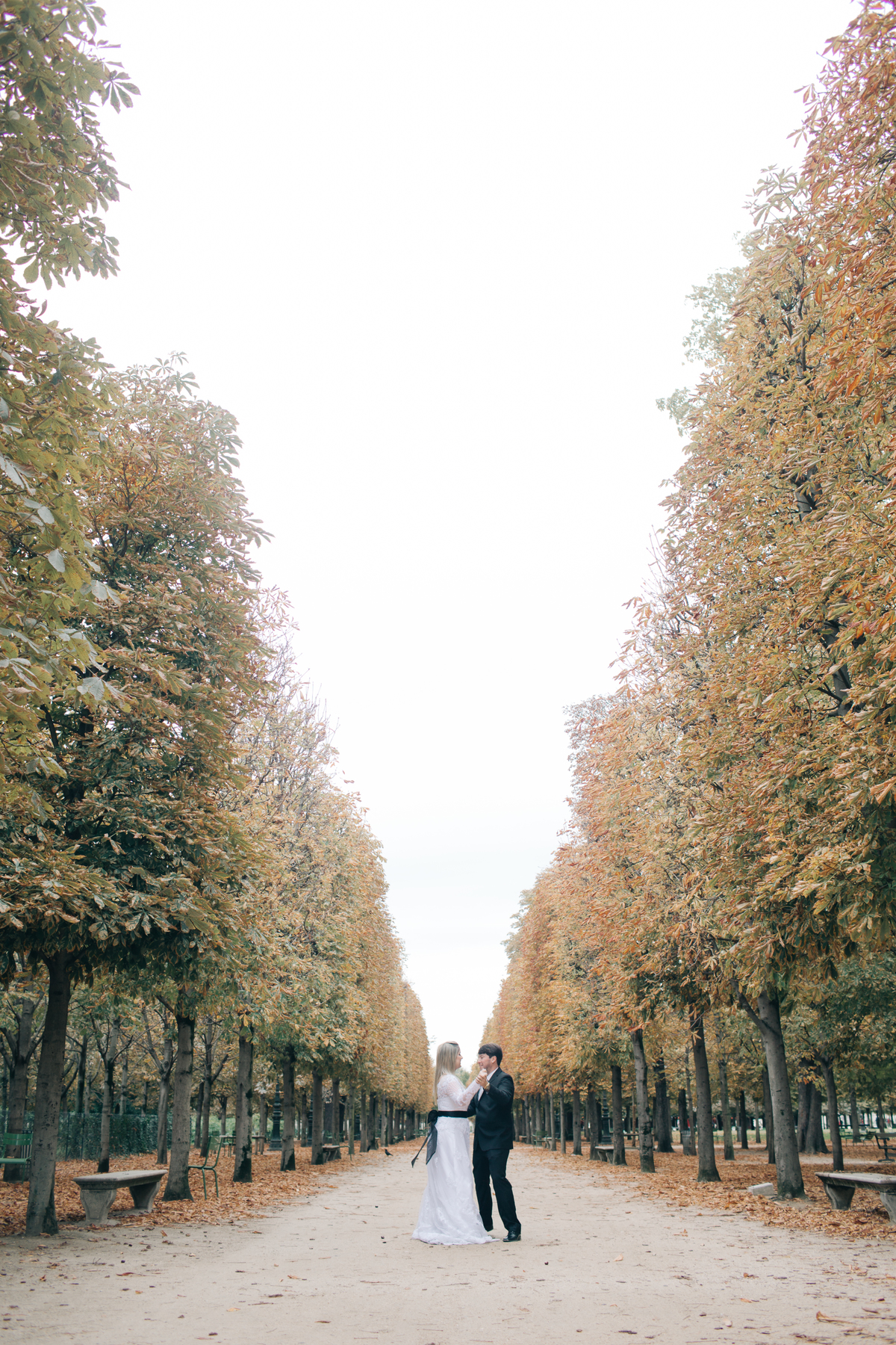 Ensaio de casal em Paris.