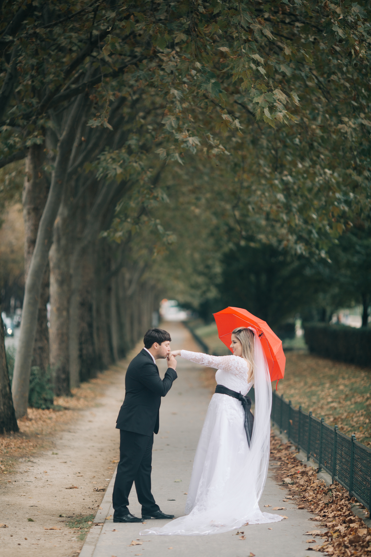 Ensaio de casal em Paris.