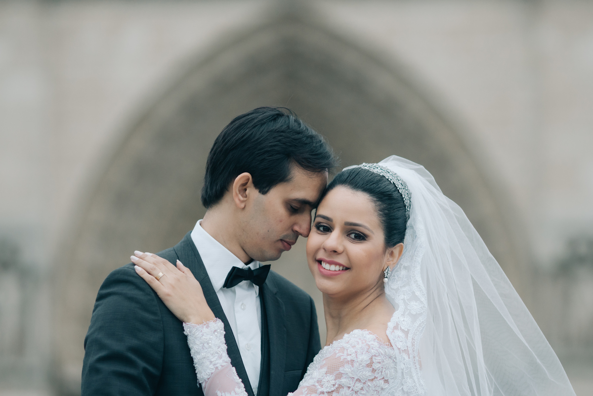 Ensaio de casal em Paris.