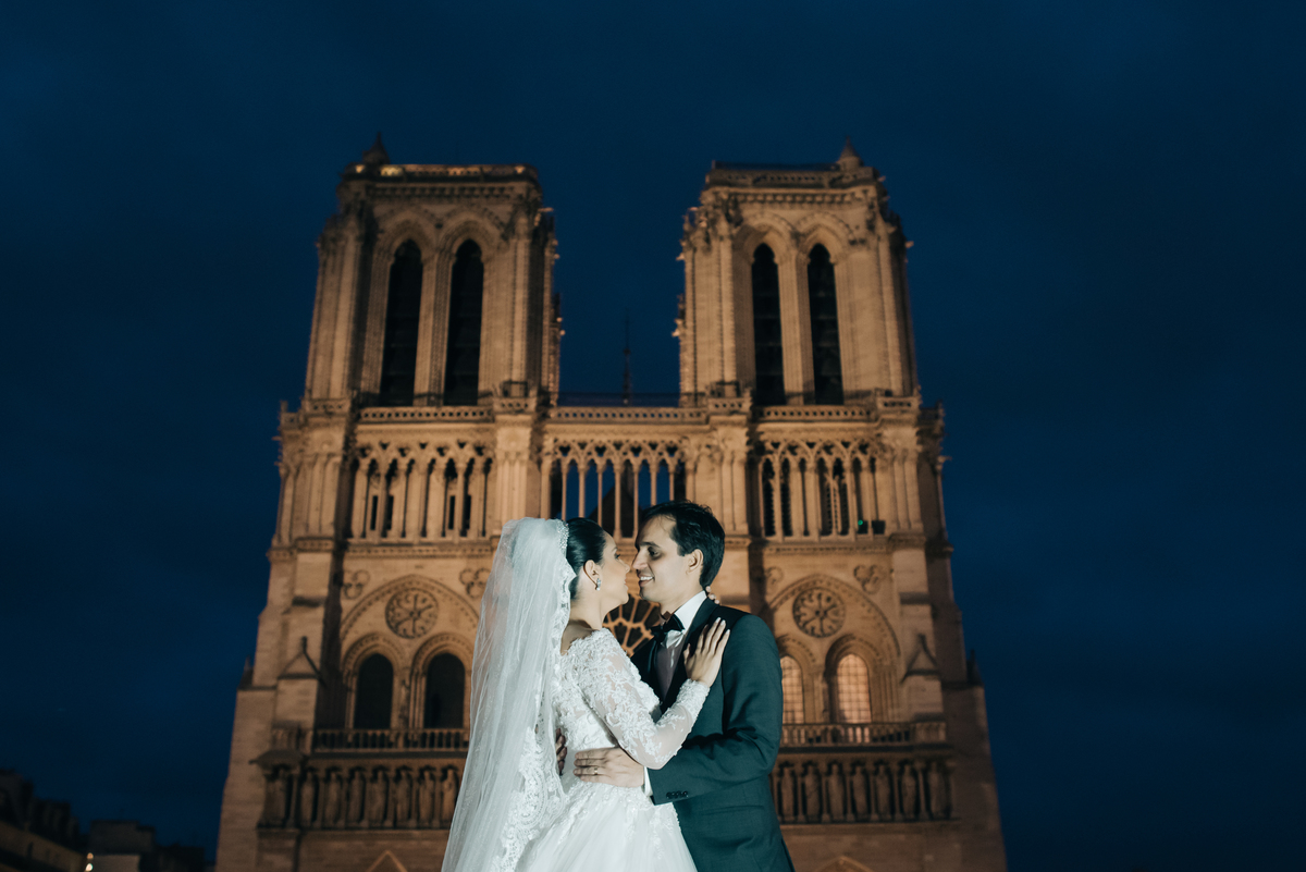 Ensaio de casal em Paris.