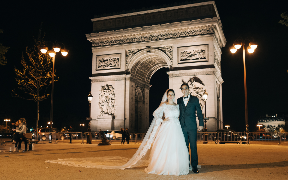 Ensaio de casal em Paris.