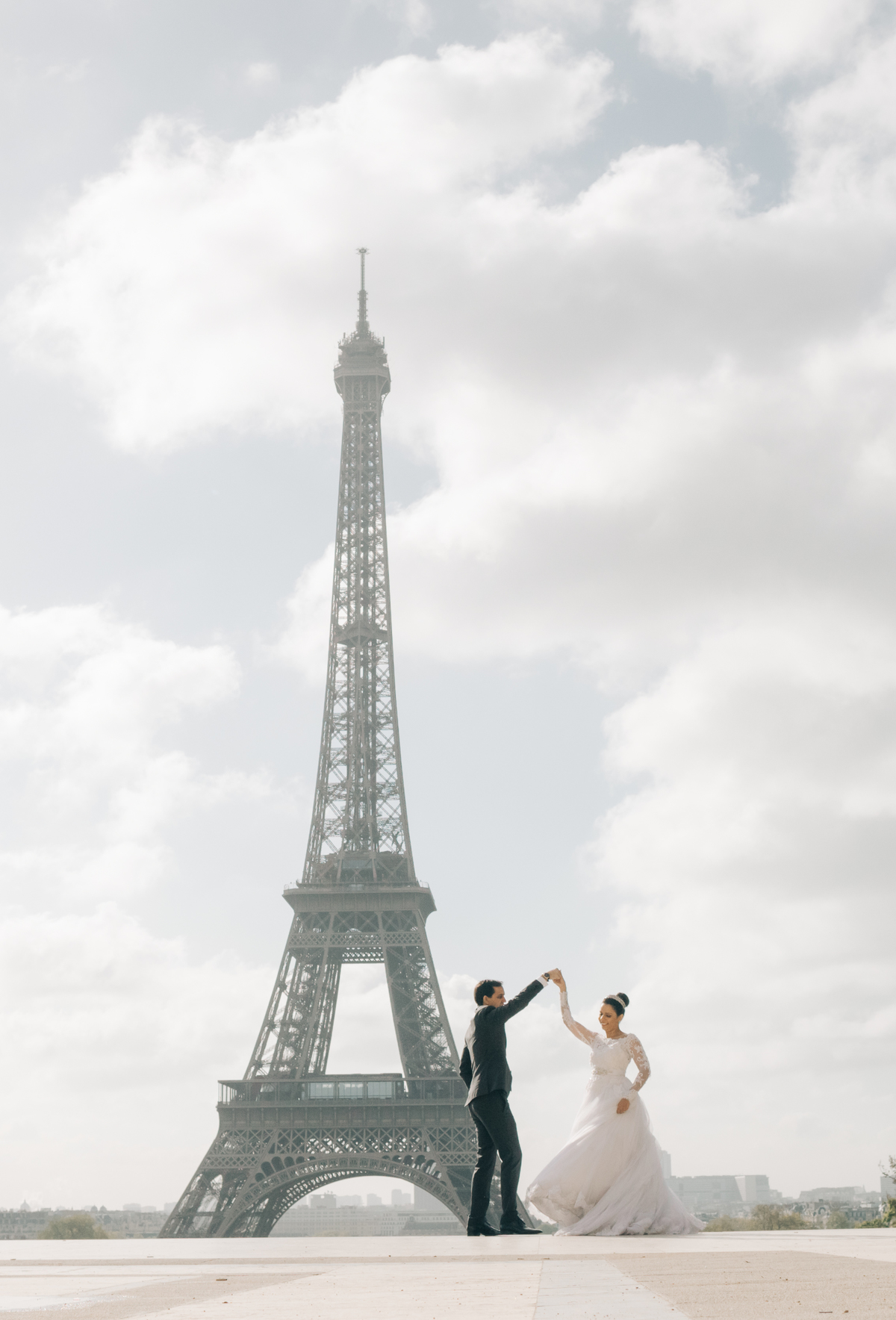 Ensaio de casal em Paris.