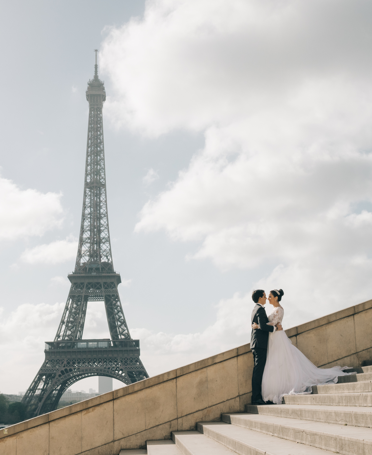 Ensaio de casal em Paris.