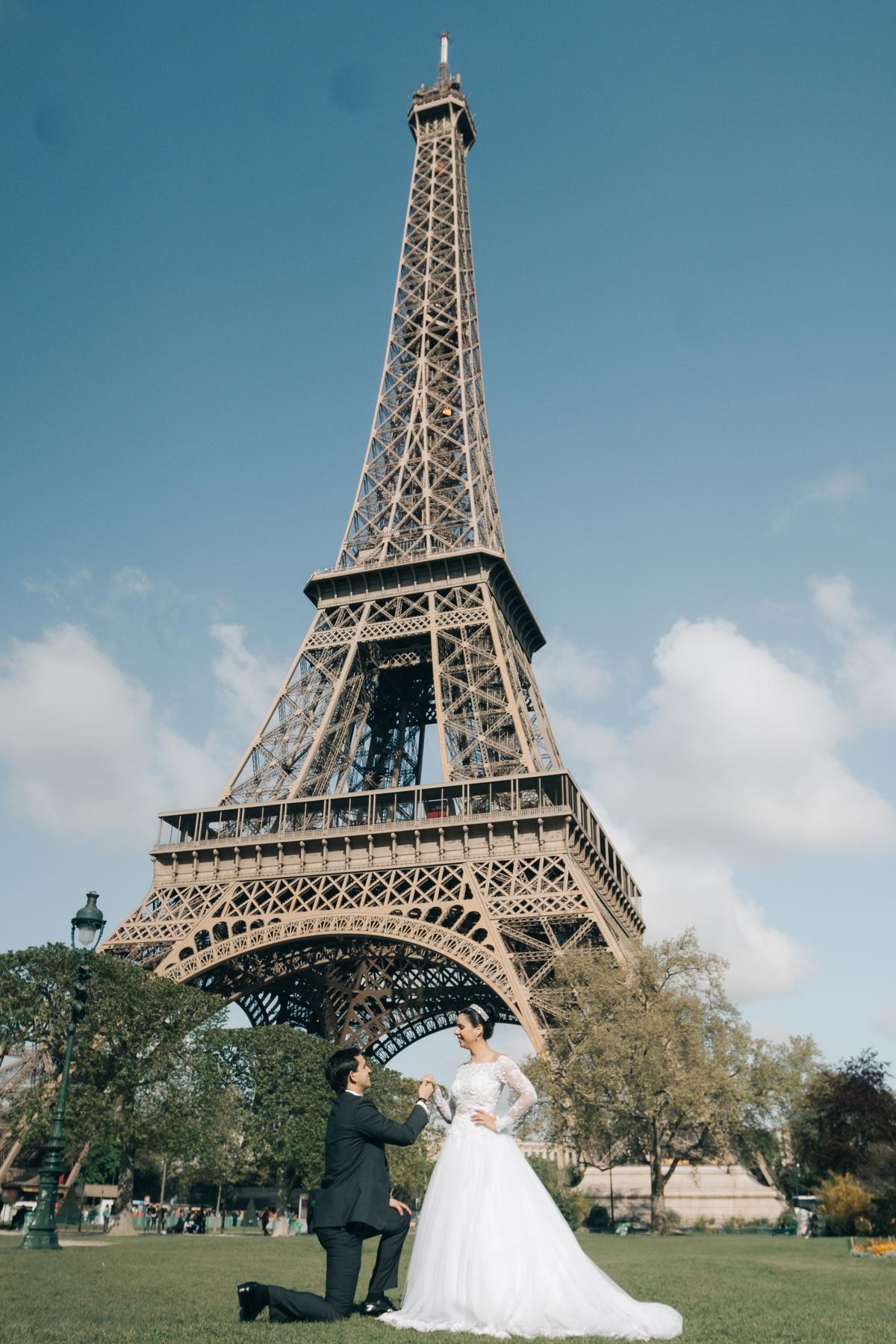 Ensaio de casal em Paris.