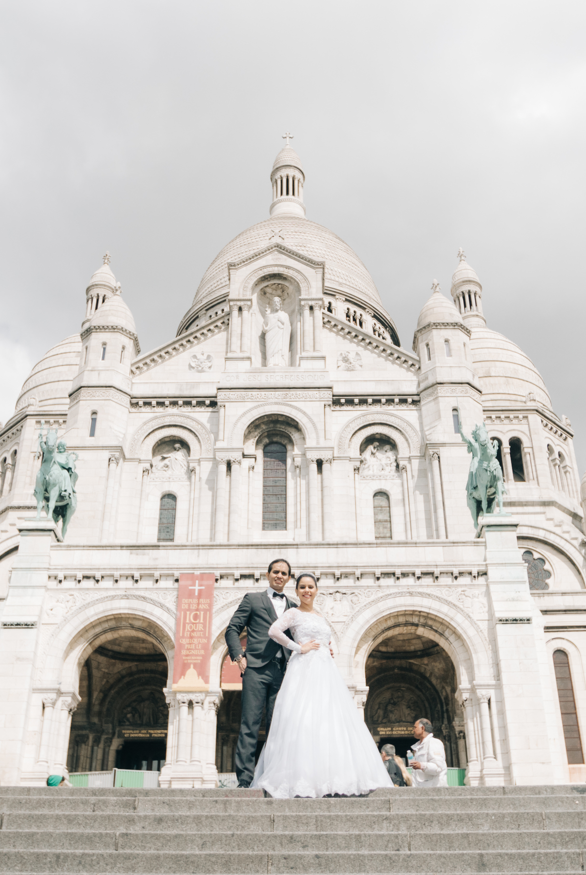 Ensaio de casal em Paris.