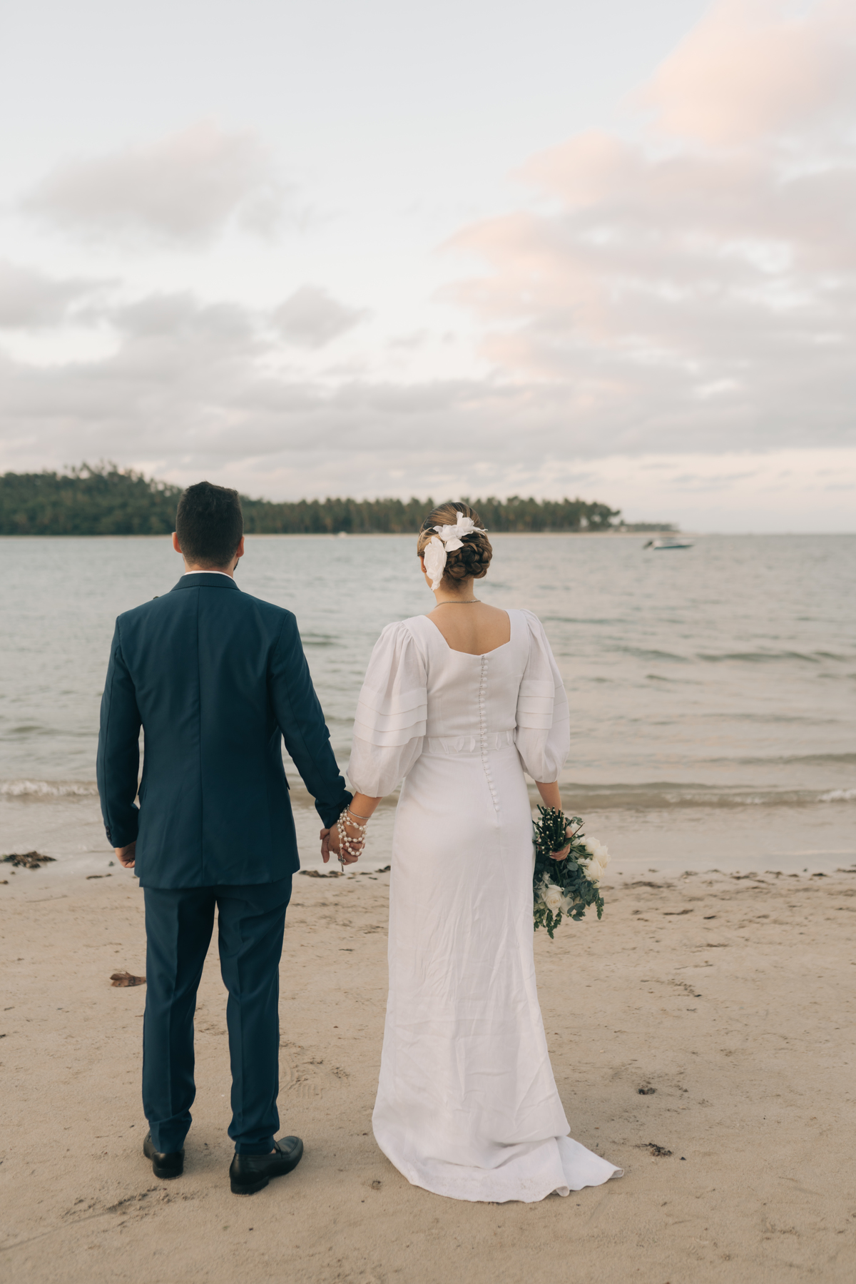 Ensaio do casal na praia dos Carneiros.