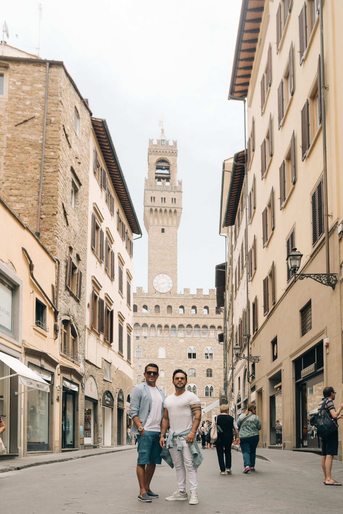 Ensaio de casal em Florença.