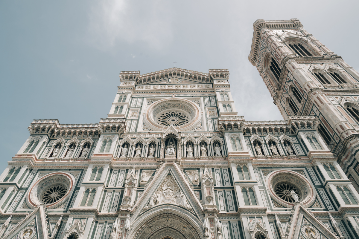 Ensaio de casal em Florença.