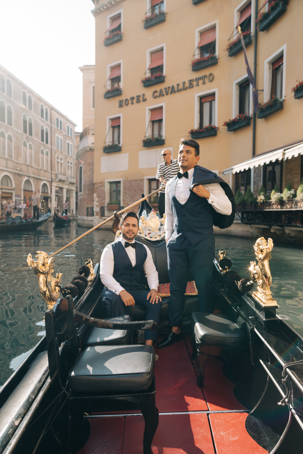 Ensaio de casal em Veneza.