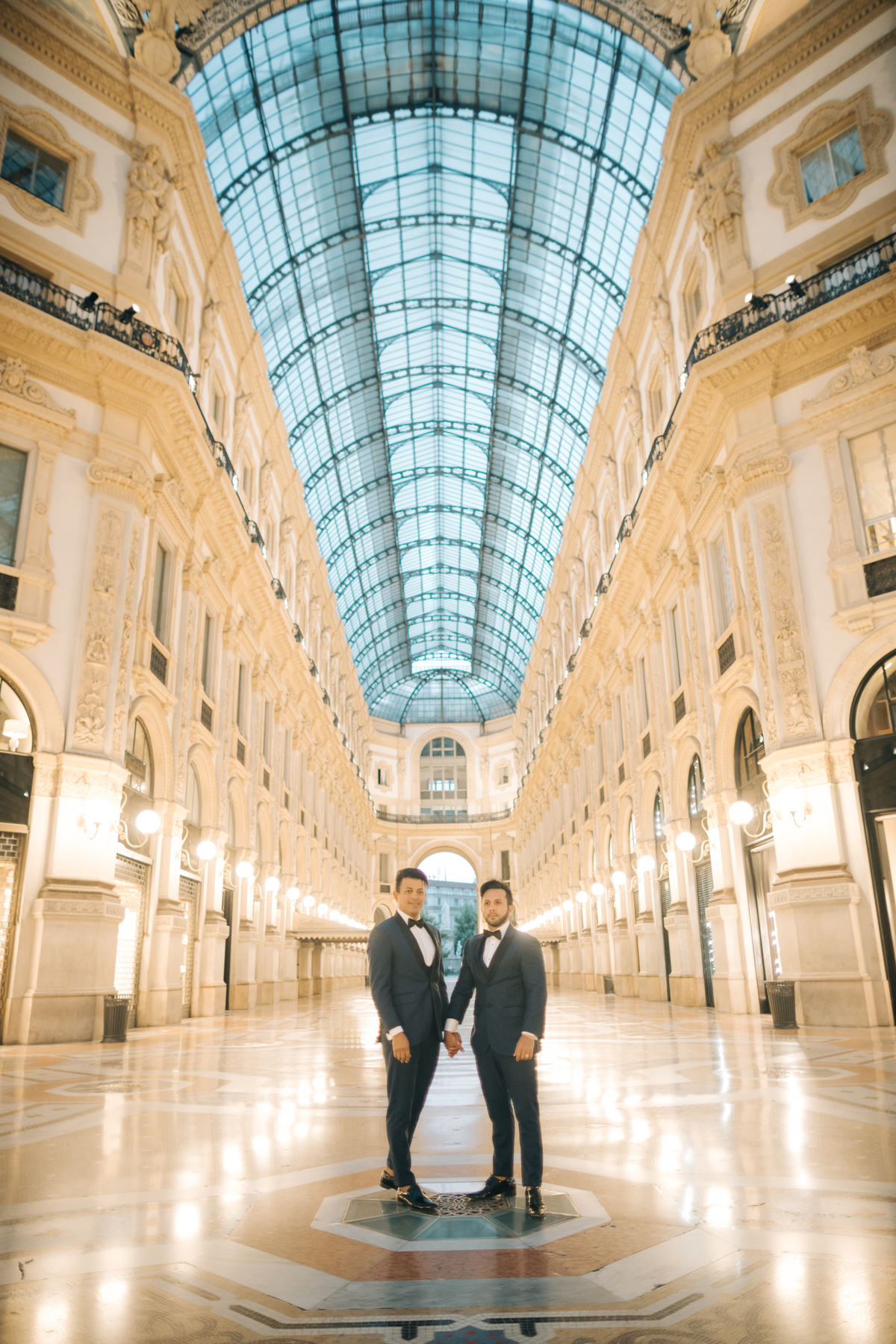 Ensaio de casal em Milão.