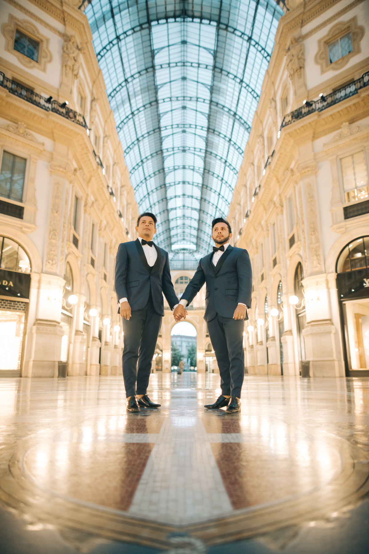 Ensaio de casal em Milão.