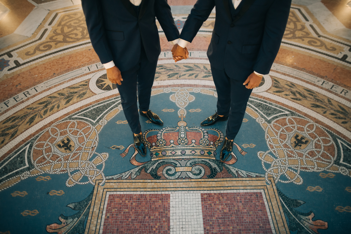 Ensaio de casal em Milão.