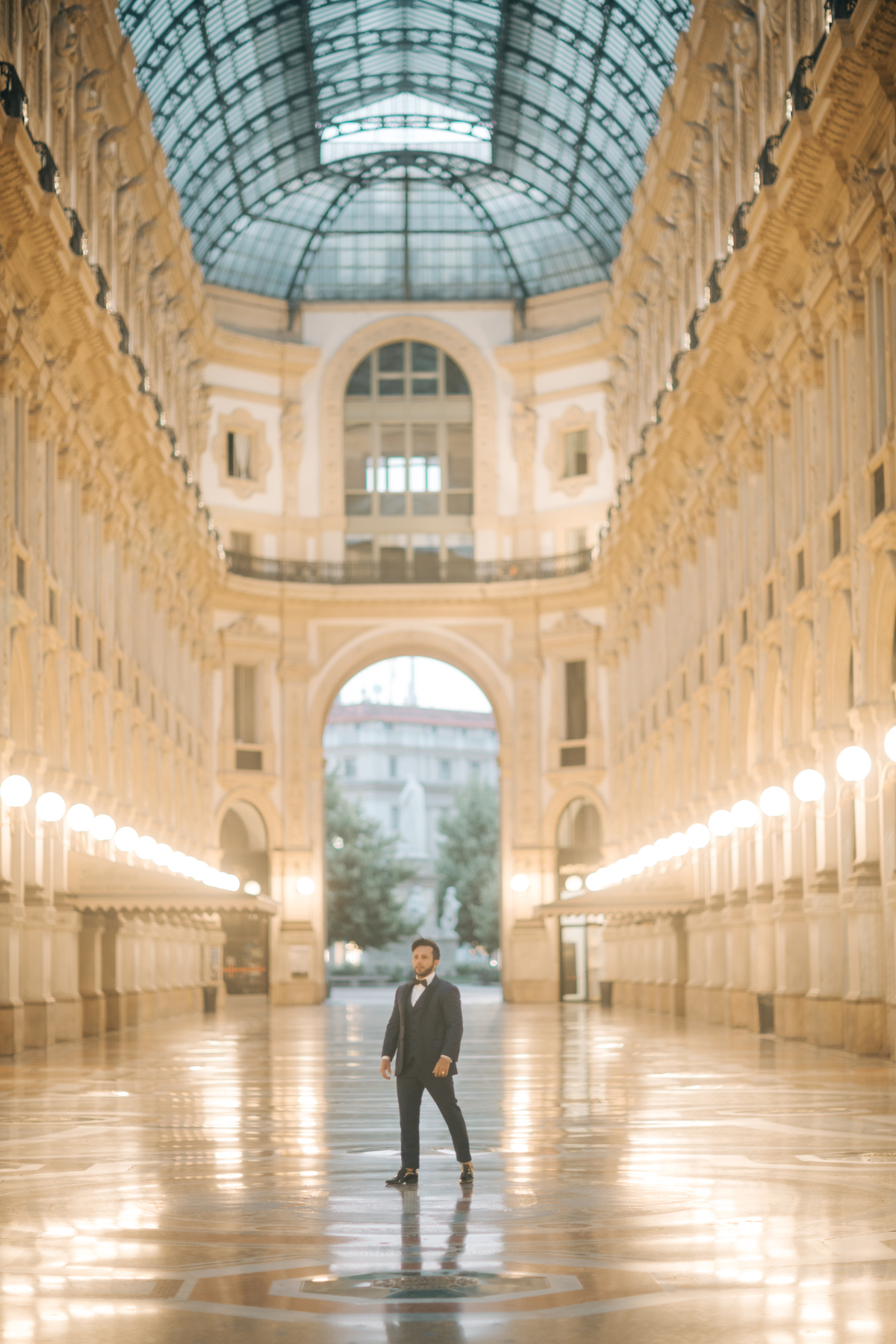 Ensaio de casal em Milão.