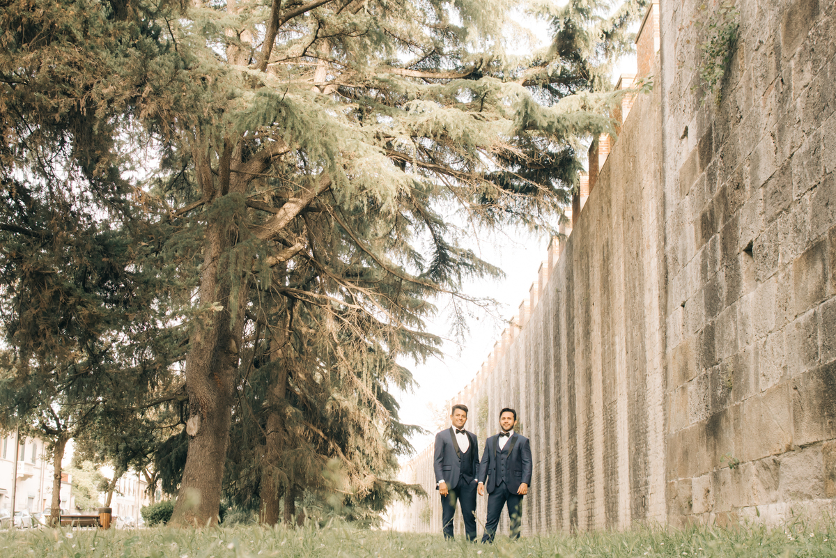 Ensaio pré wedding em Piza.