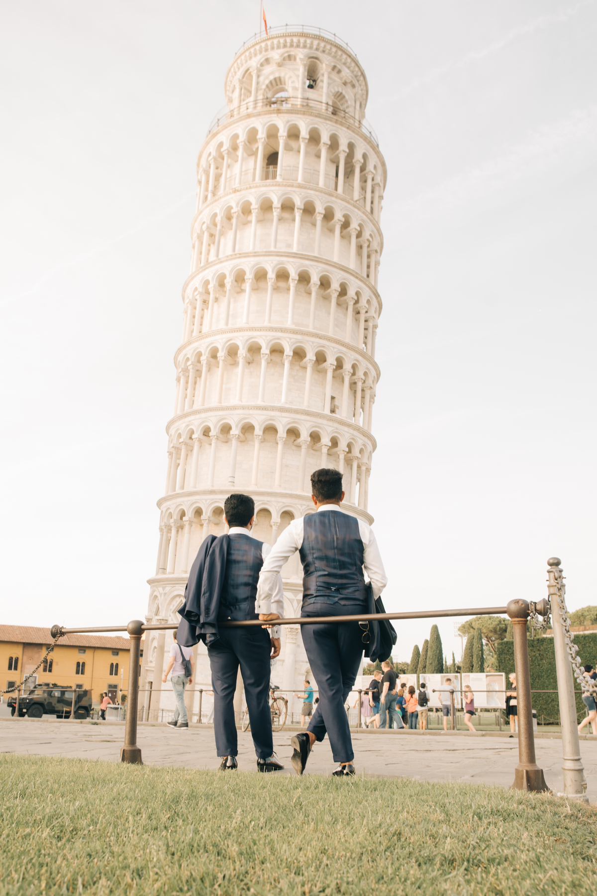 Ensaio pré wedding em Piza.