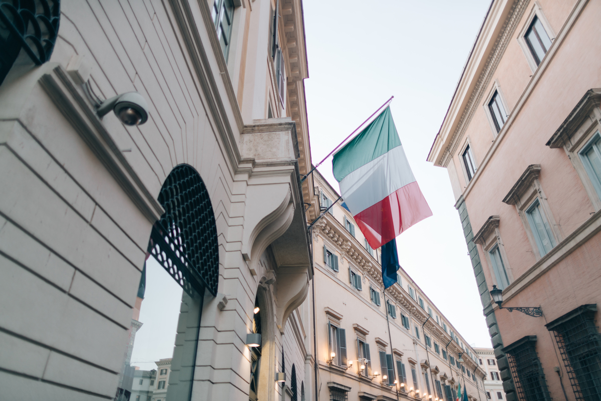 Ensaio de casal em Roma.