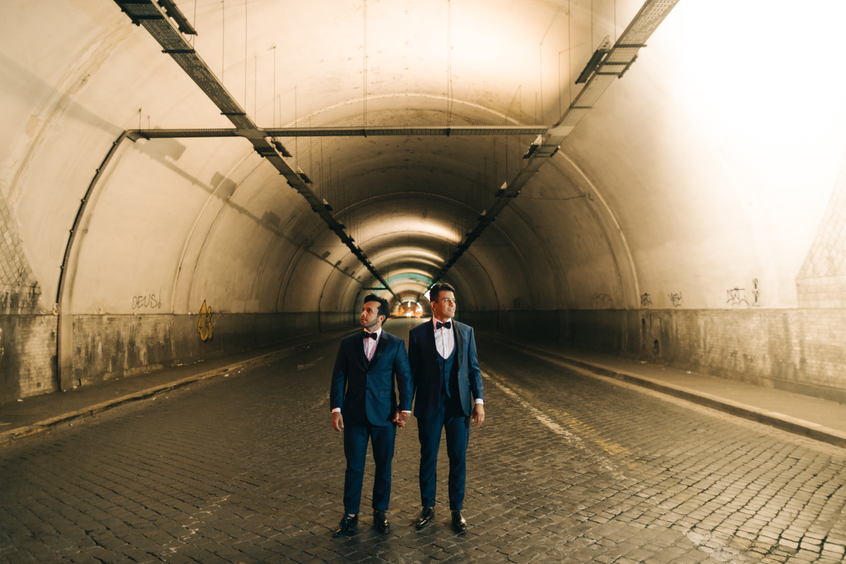 Ensaio de casal em Roma.