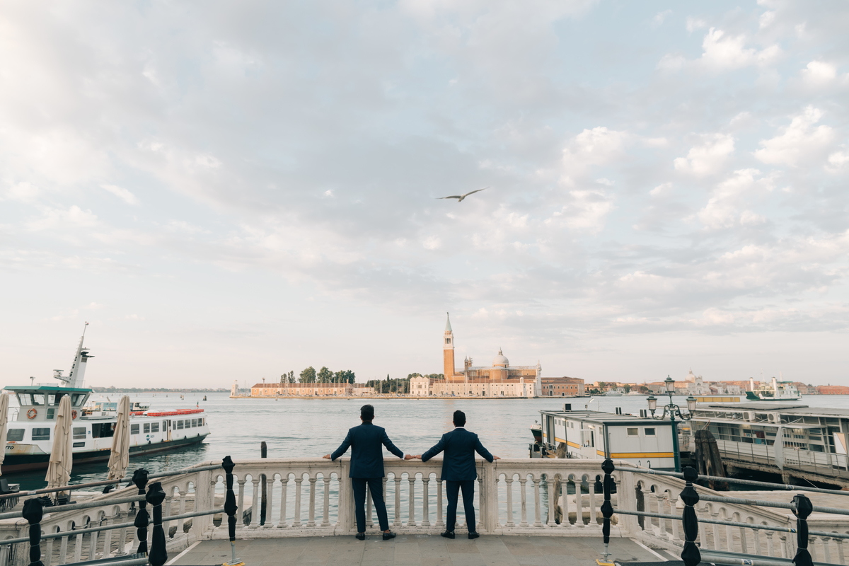Ensaio de casal em Veneza.