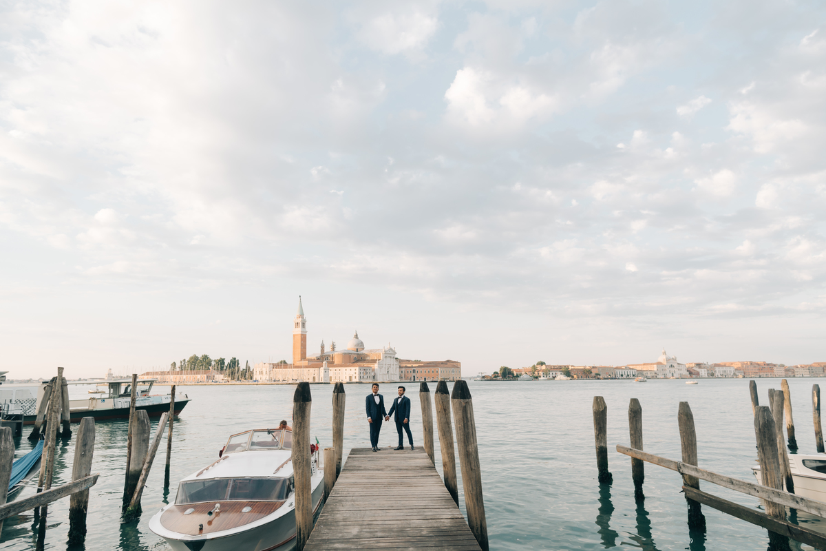 Ensaio de casal em Veneza.