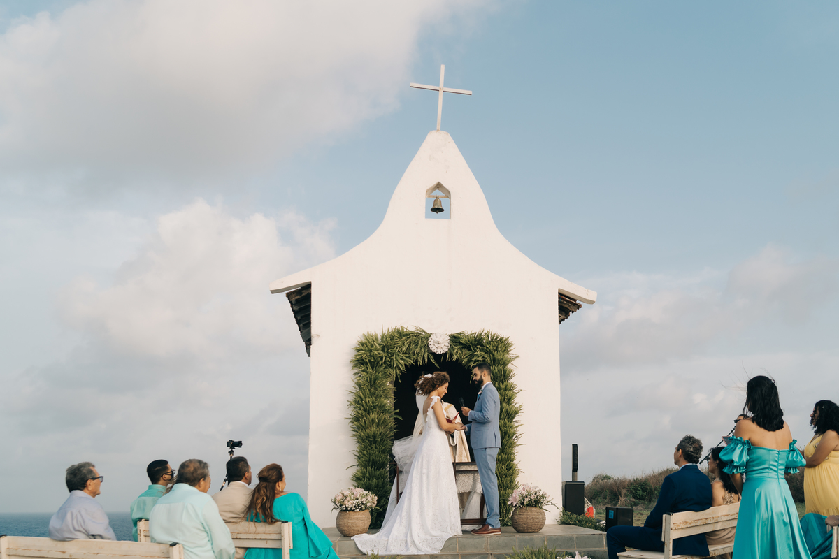 Casamento em Fernando de Noronha.