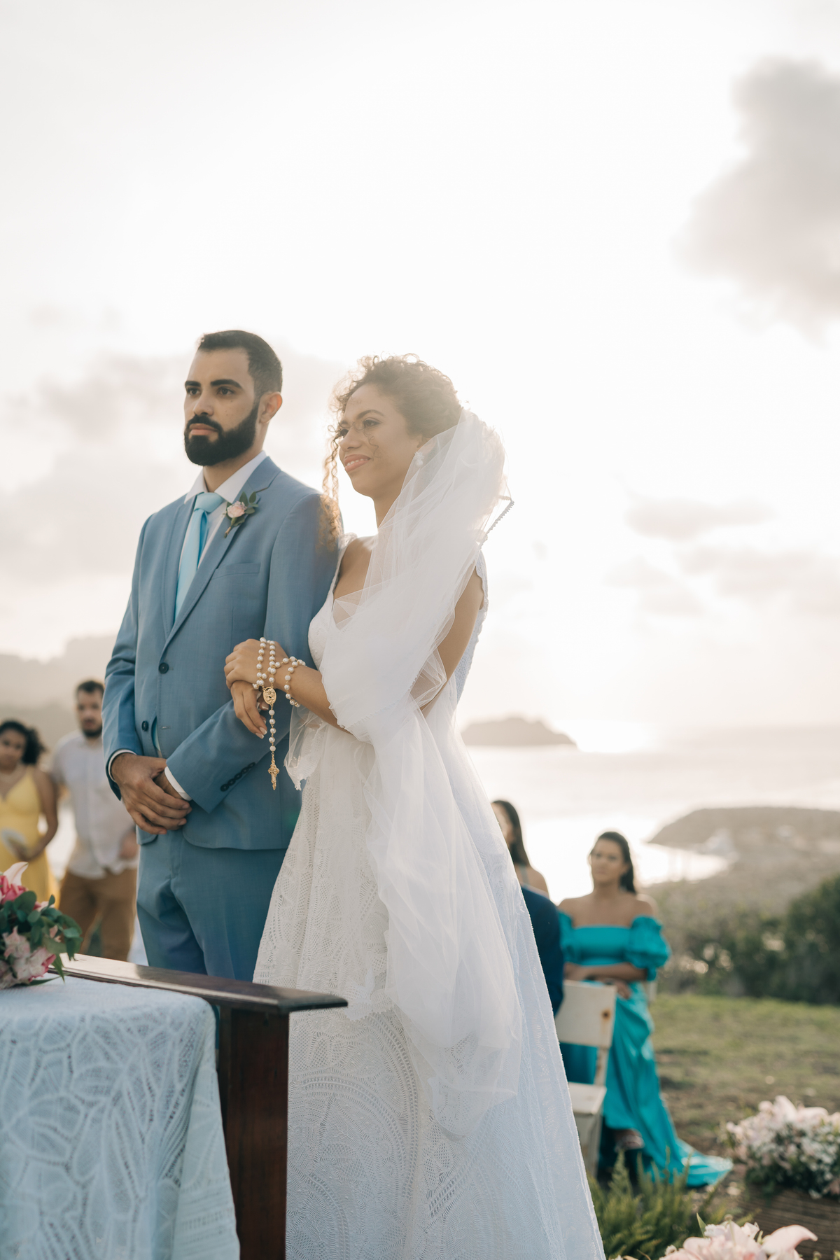 Casamento em Fernando de Noronha.