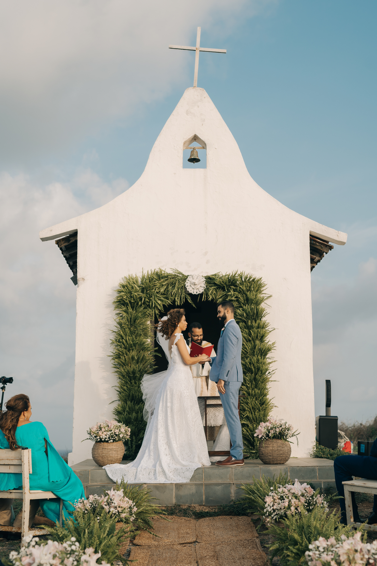 Casamento em Fernando de Noronha.