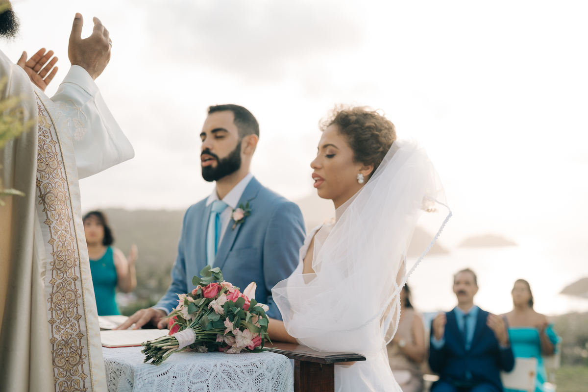Casamento em Fernando de Noronha.