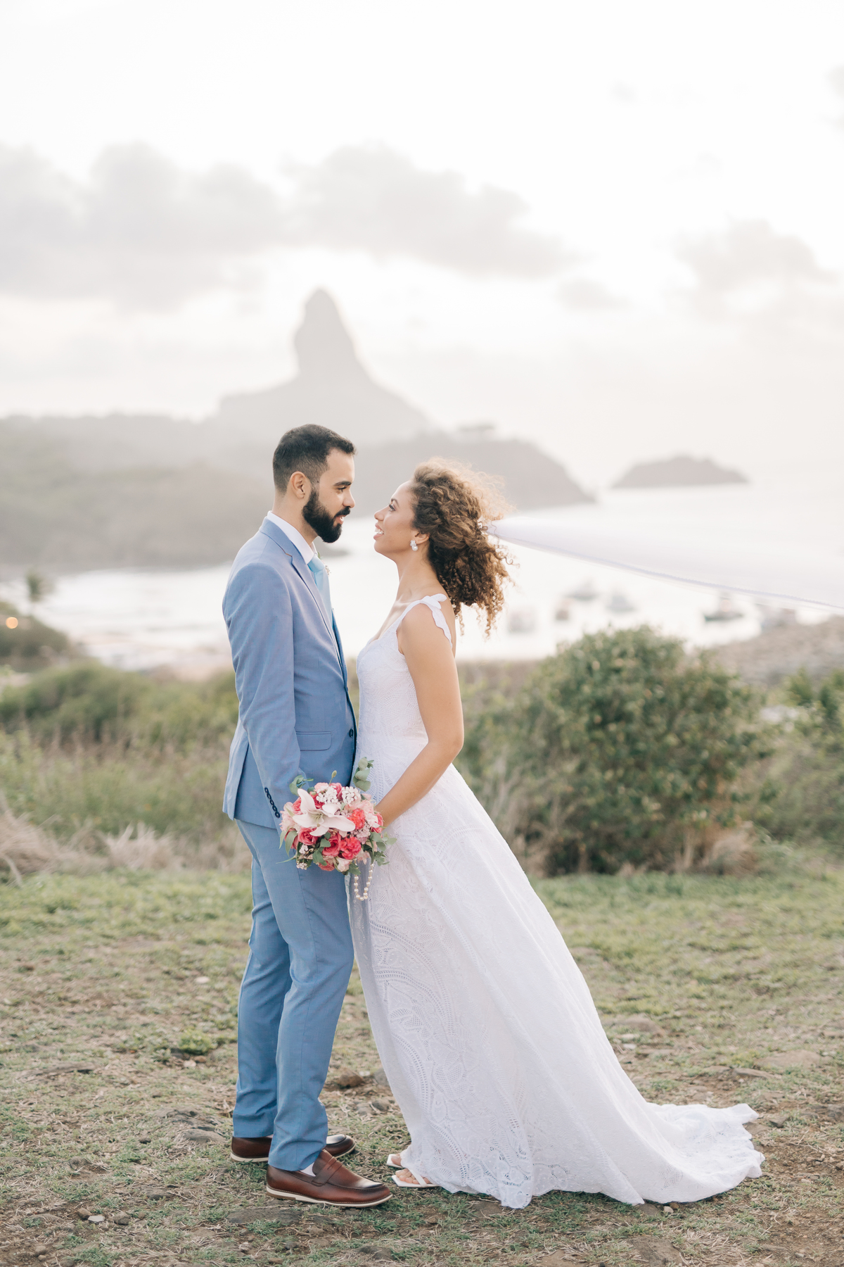 Casamento em Fernando de Noronha.