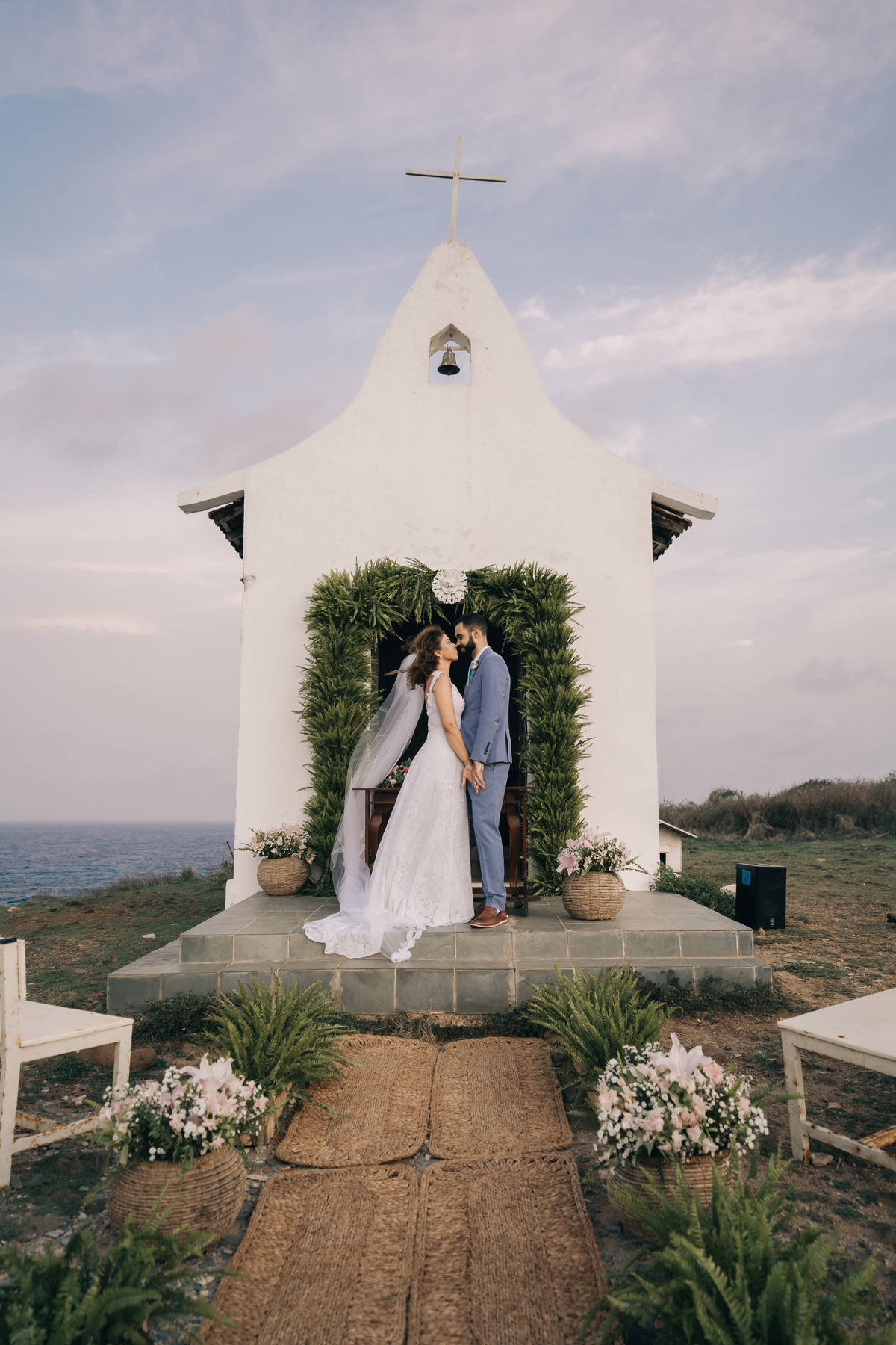 Casamento em Fernando de Noronha.