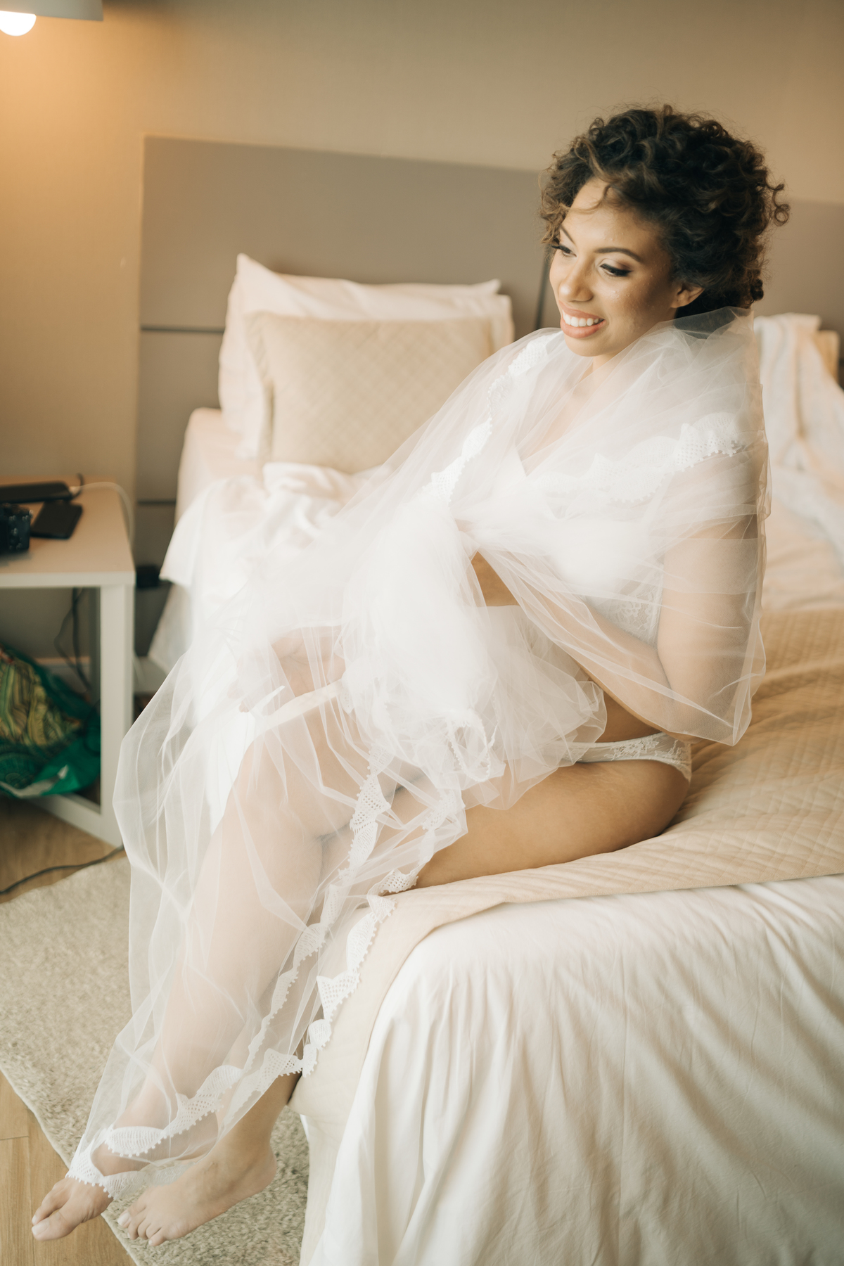 Making of da noiva em Noronha.