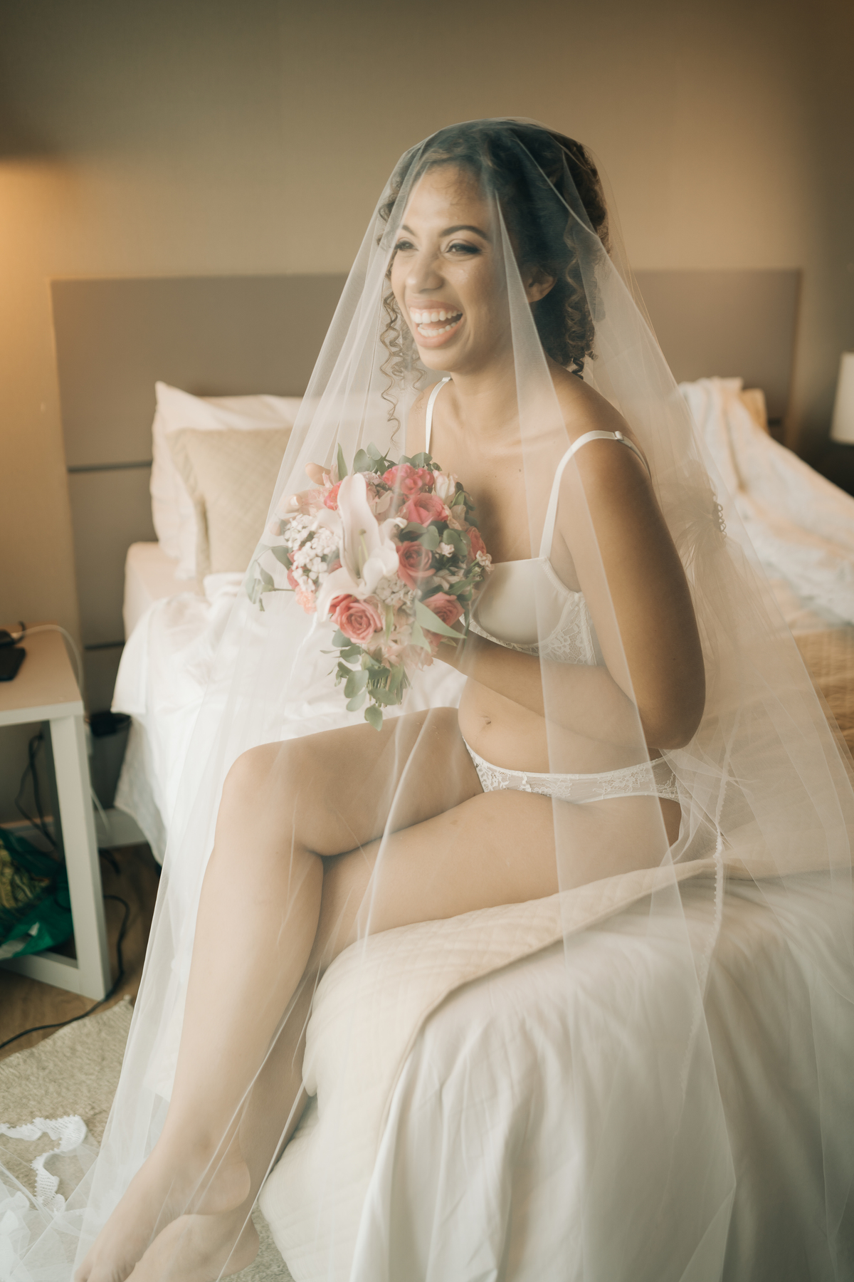 Making of da noiva em Noronha.