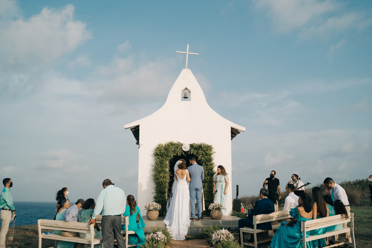 Casamento em Fernando de Noronha.