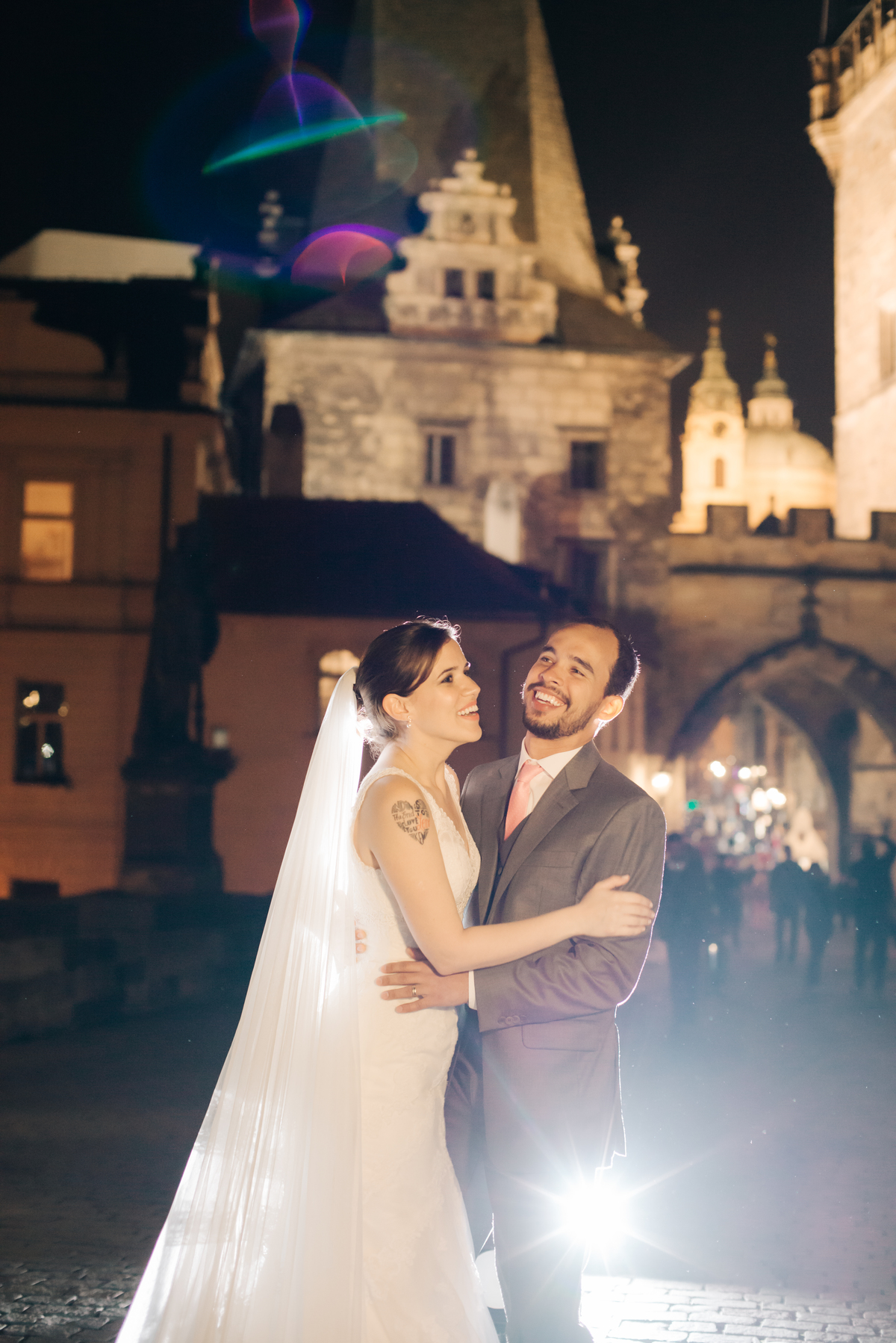 Ensaio de casal em Praga.